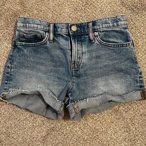 Like new girls crewcuts jean shorts. Size 10